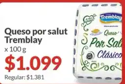 Supermercados Aiello Tremblay queso por salut oferta
