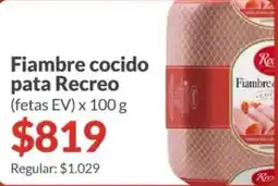 Supermercados Aiello Recreo fiambre cocido oferta