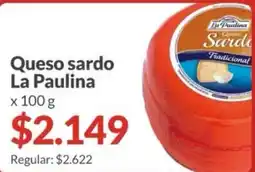 Supermercados Aiello La paulina queso sardo oferta