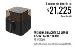 Super MAMI Peabody freidora sin aceite oferta