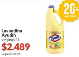 Supermercados Aiello Ayudín lavandina oferta