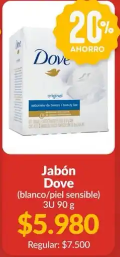 Supermercados Aiello Dove jabón oferta