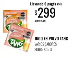 Supermercados Tadicor Tang jugo en polvo varios sabores oferta