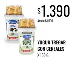 Supermercados Tadicor Tregar yogur con cereales oferta