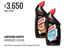 Supermercados Tadicor Harpic limpiador variedades oferta