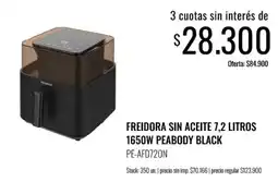 Supermercados Tadicor Peabody freidora sin aceite oferta
