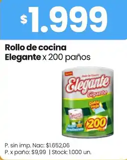 Changomas Elegante rollo de cocina oferta