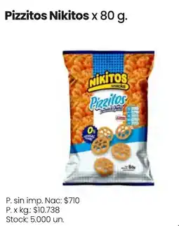 Changomas Nikitos pizzitos oferta