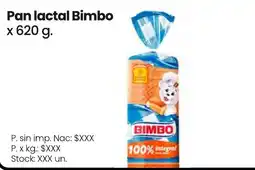 Changomas Bimbo pan lactal oferta