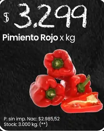 Pimiento Rojo