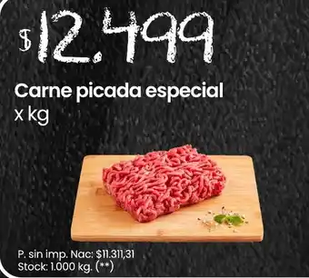 Carne picada especial