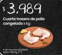 Changomas Cuarto trasero de pollo oferta