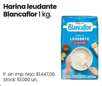 Changomas Blancaflor harina leudante oferta