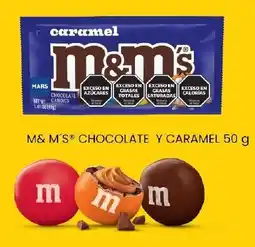 Changomas M&M'S chocolate y caramel oferta