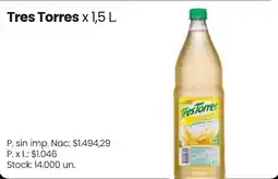 Changomas Tres Torres limón oferta