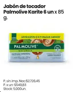 Changomas Palmolive jabón de toca dor oferta