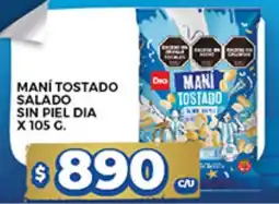 Supermercados DIA Dio maní tostado oferta