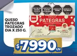 Supermercados DIA Dio queso pategaras trozado oferta