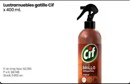 Changomas Cif lustramuebles gatillo oferta