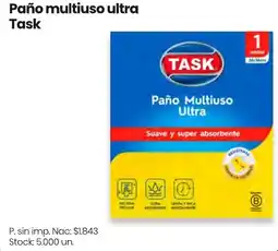 Changomas Task paño multiuso ultra oferta