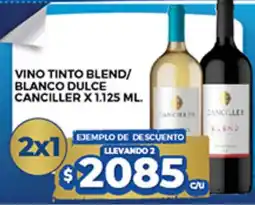 Supermercados DIA Canciller vino tinto blend/ blanco dulce oferta