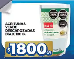 Supermercados DIA Dio aceitunas verde descarozadas oferta