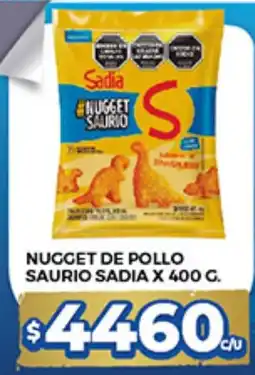 Supermercados DIA Sadia nugget de pollo saurio oferta