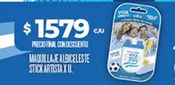 Supermercados DIA Stick artista maquillaje albiceleste oferta