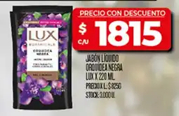 Supermercados DIA Lux jabón líquido orquídea negra oferta