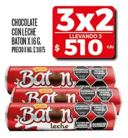 Supermercados DIA Baton chocolate con leche oferta
