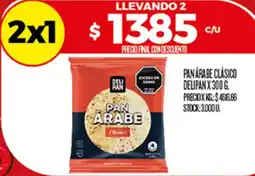 Supermercados DIA Delipan pan árabe clásico oferta