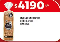 Supermercados DIA Lactenar pan blanco familiar oferta