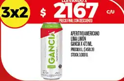 Supermercados DIA Gancia aperitivo americano lima limón oferta