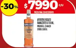 Supermercados DIA Ramazzotti aperitivo rosato oferta