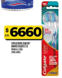 Supermercados DIA Colgate cepillo dental slim soft advance oferta