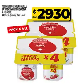 Supermercados DIA La serenisima yogur batido oferta