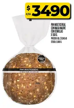 Supermercados DIA Pan multicereal oferta