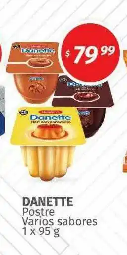 Arcoiris Supermercados Danette Postre oferta