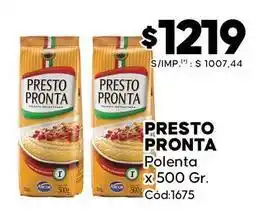 Presto pronta - polenta