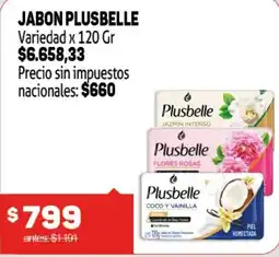 Makro Plusbelle jabon oferta