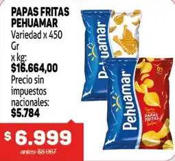Makro Pehuamar papas fritas variedad oferta