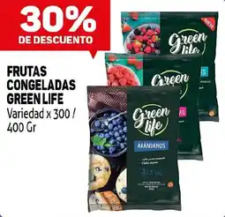 Makro Green life frutas congeladas oferta