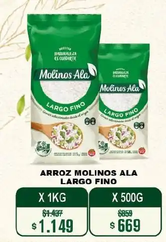 Molinosa arroz largo fino