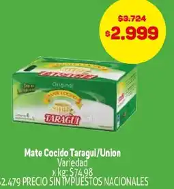 Makro Taragui mate cocido oferta