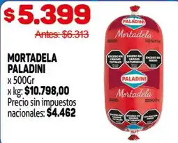 Makro Paladini mortadela oferta