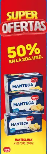 Makro M&K manteca oferta
