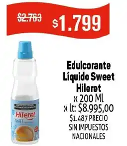 Makro Hileret edulcorante liquido sweet oferta
