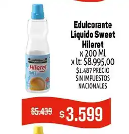 Makro Hileret edulcorante liquido sweet oferta
