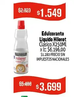 Makro Hileret edulcorante liquido clasico oferta