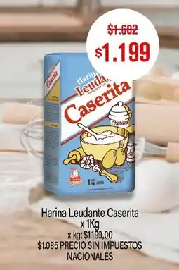 Makro Caserita harina leudante oferta